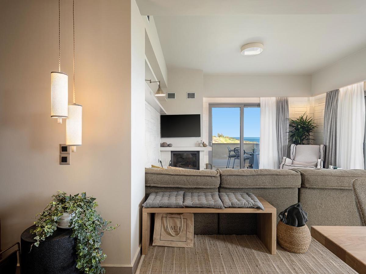 Emmanuel'S Sea View Luxury Apartment Kíssamos Exteriér fotografie