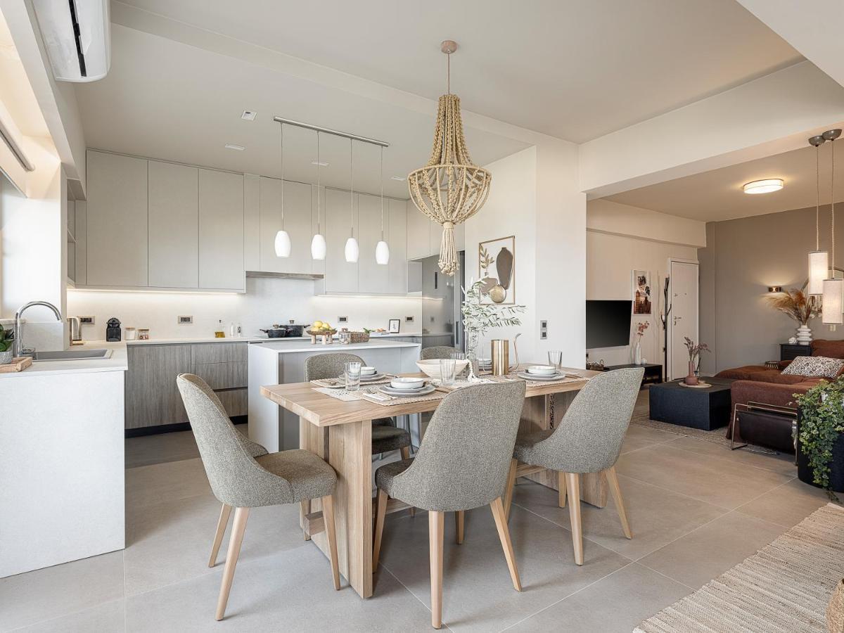 Emmanuel'S Sea View Luxury Apartment Kíssamos Exteriér fotografie