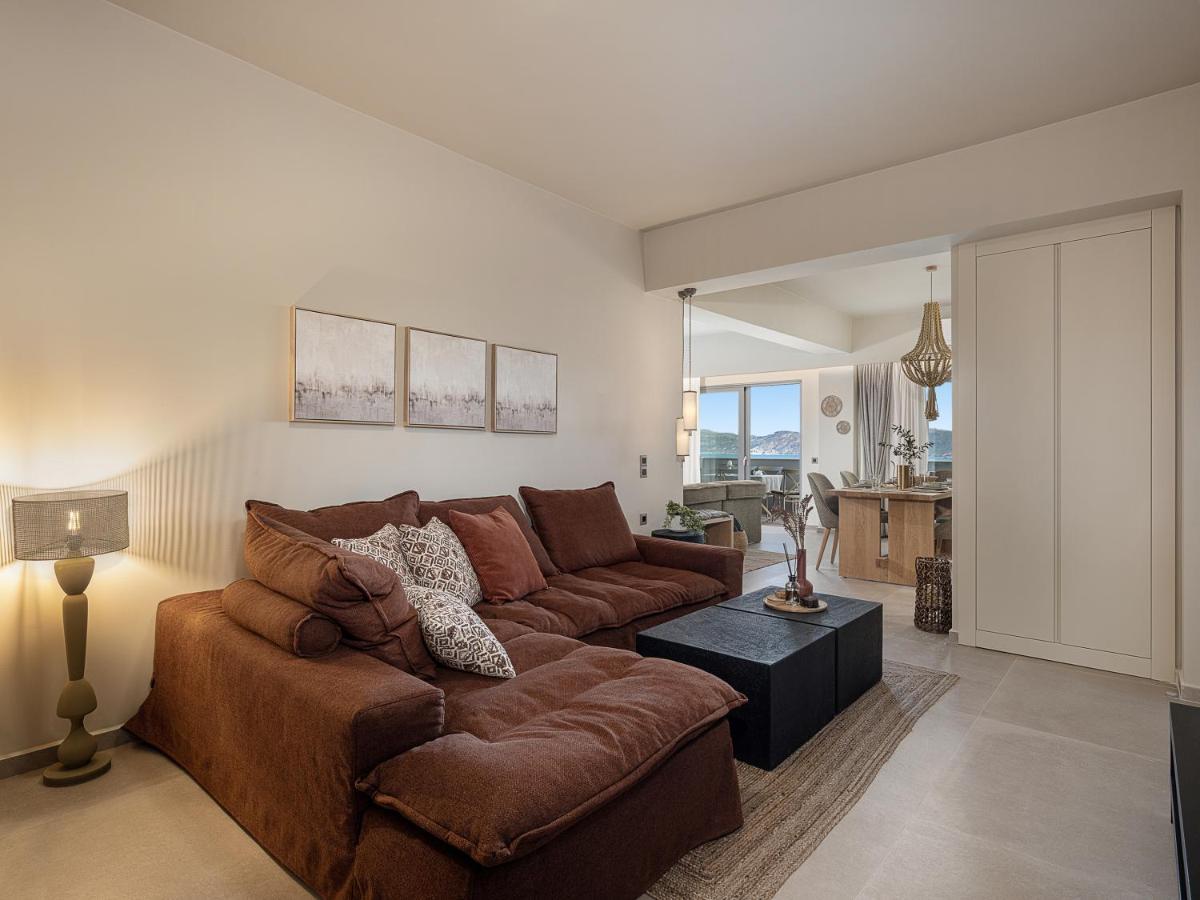 Emmanuel'S Sea View Luxury Apartment Kíssamos Exteriér fotografie